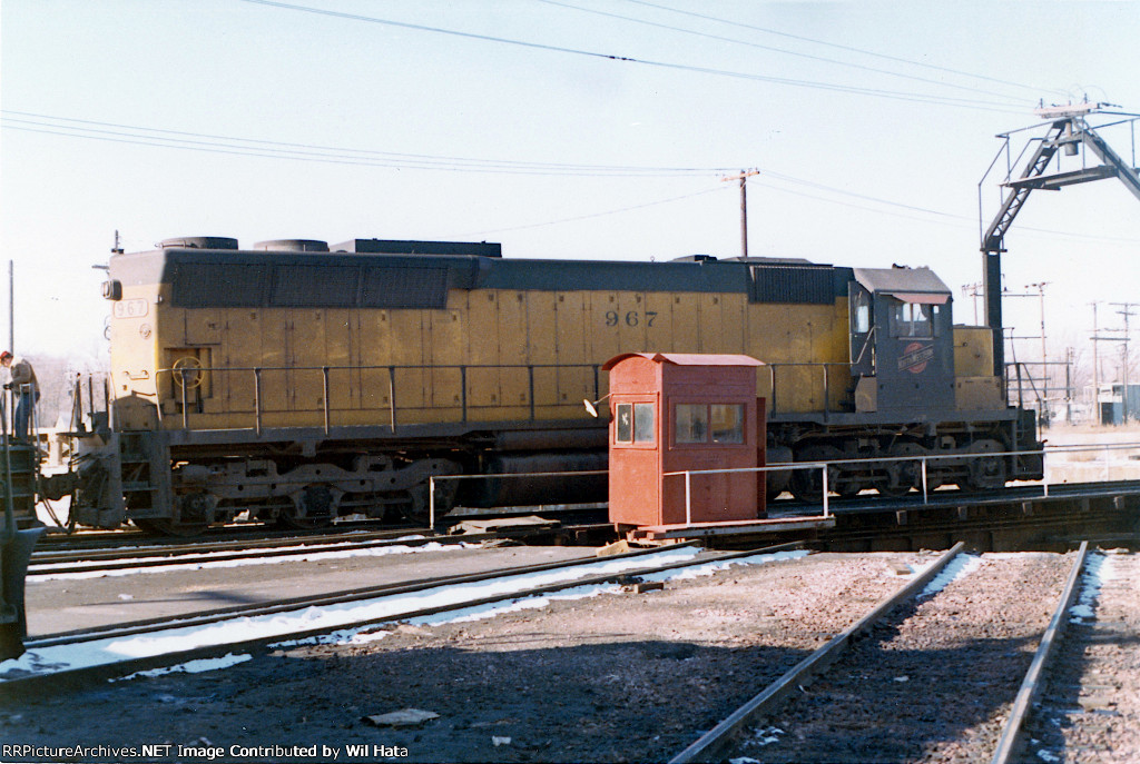 C&NW SD45 967